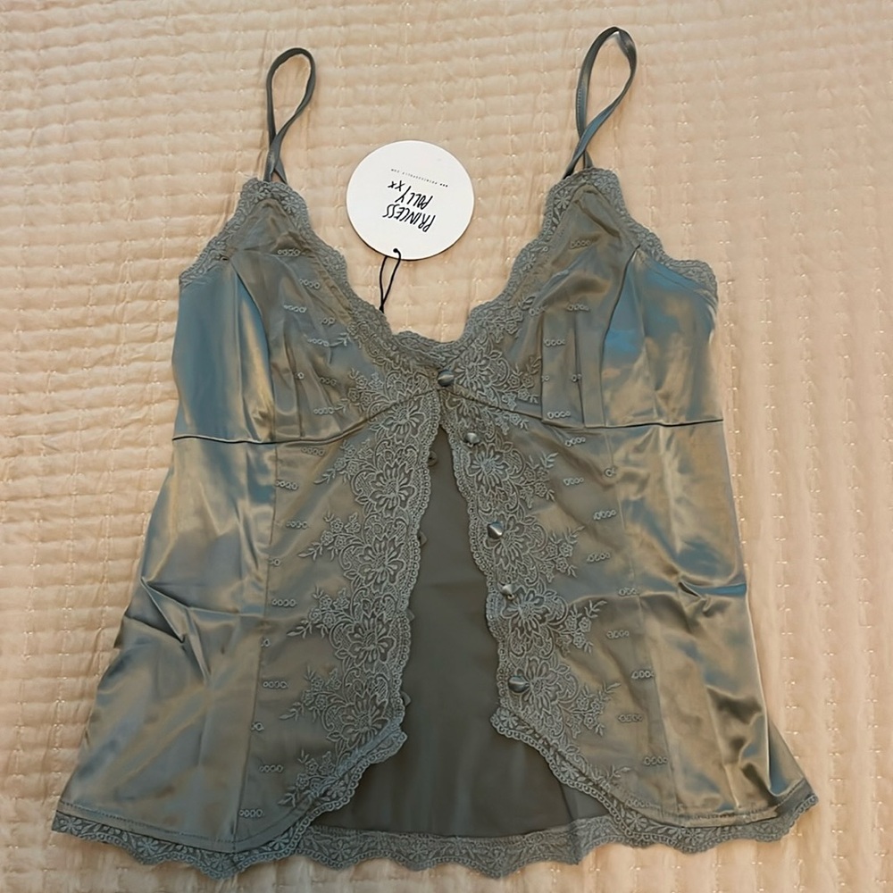 Princess Polly Juliana Top Corset Silk Top
